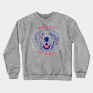 Adopt a Cat Crewneck Sweatshirt